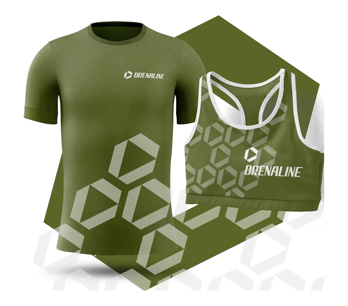 Maglia e canotta Drenaline nella versione militare