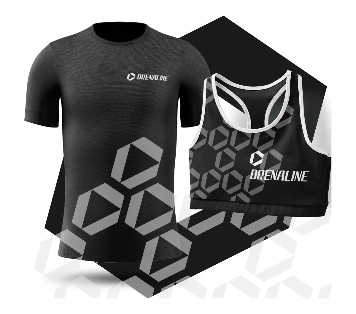 Maglia e canotta Drenaline nella versione nera