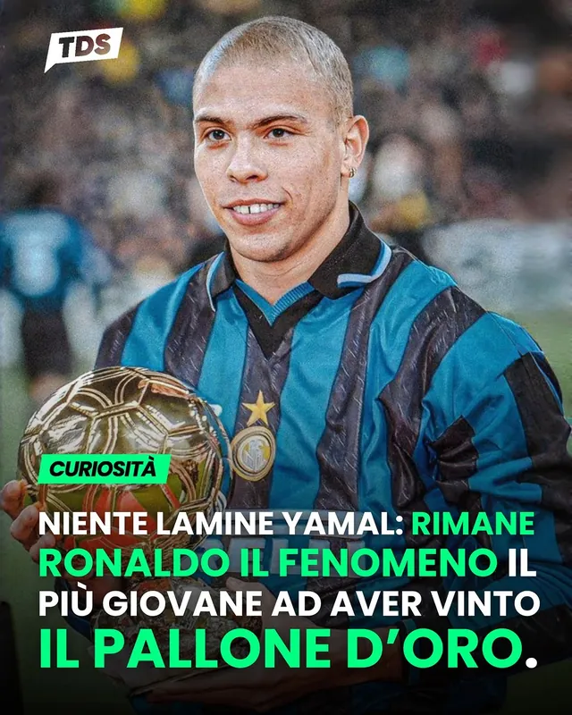Il post sul record di Ronaldo al Pallone d'Oro
