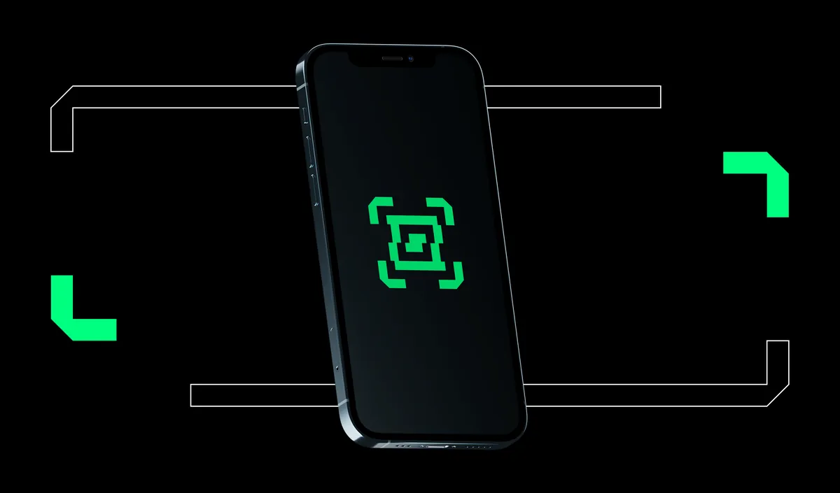 Il simbolo ZerooPay sullo schermo di un telefono